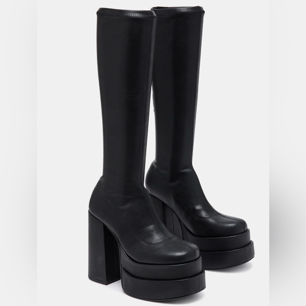 STEVE MADDEN CYPRESS BLACK SZ 8.5